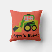 ボブキャット掘削機 クッション (裏面)