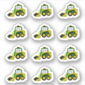 ボブキャット掘削機 シール (正面)