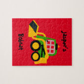 ボブキャット掘削機 ジグソーパズル (横)