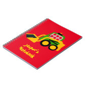 ボブキャット掘削機 ノートブック (左側)