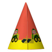 ボブキャット掘削機 パーティーハット (裏面)