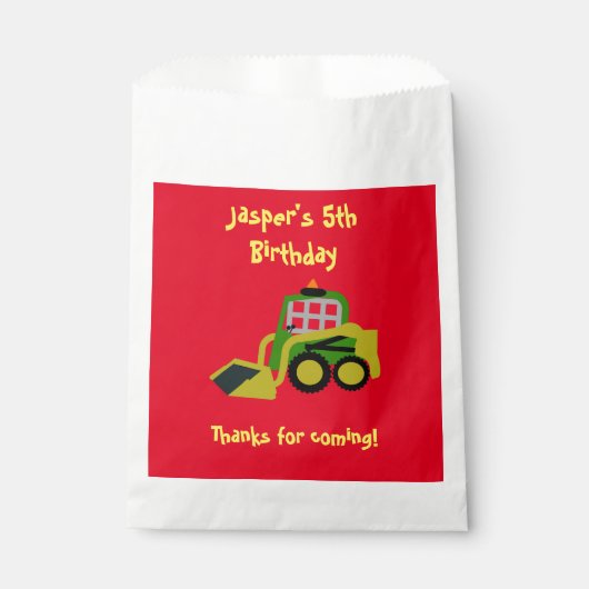 ボブキャット掘削機 フェイバーバッグ (正面)