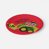 ボブキャット掘削機 ペーパープレート (アングル)