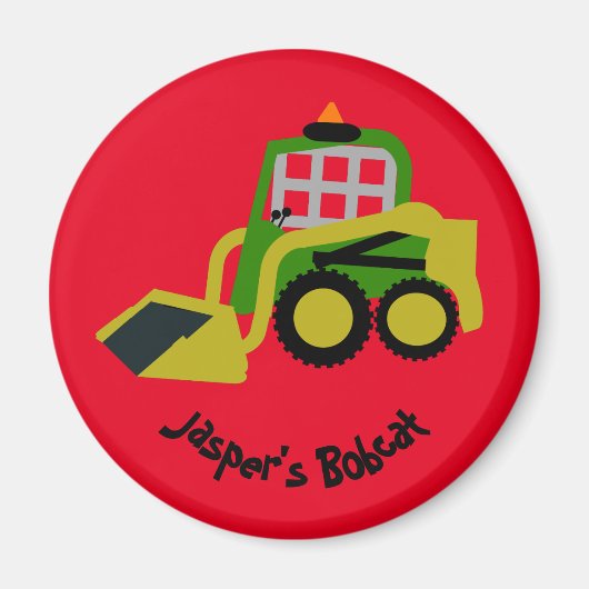 ボブキャット掘削機 マグネット (正面)