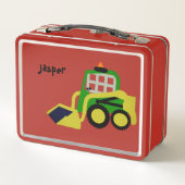 ボブキャット掘削機 メタルランチボックス (裏面)