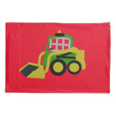 ボブキャット掘削機 枕カバー (裏面)