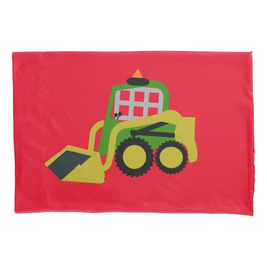 ボブキャット掘削機 枕カバー (正面)