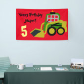 ボブキャット掘削機 横断幕 (トレードショー)