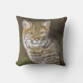 ボブキャット クッション (正面)