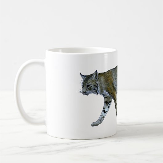 ボブキャット コーヒーマグカップ (左)
