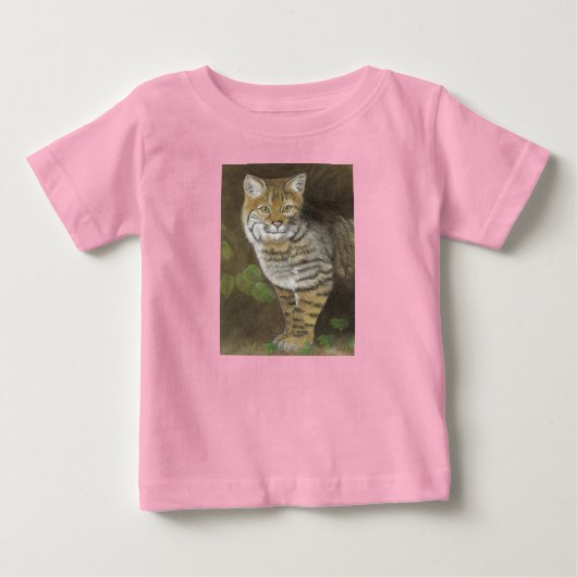 ボブキャット ベビーTシャツ (正面)