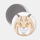 ボブキャット マグネット (正面/裏面)