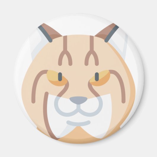 ボブキャット マグネット (正面)