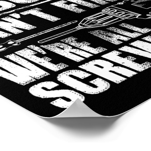 ボブギフト名修正おもしろい誕生日パーソナライズされたD ポスター (角)