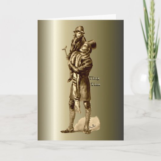 ボブクラチットとティムクリスマスカロル シーズンカード (正面)