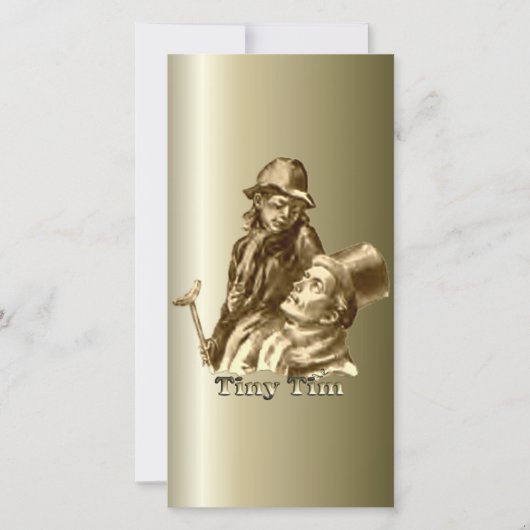 ボブクラチットとティムクリスマスカロル シーズンカード (正面)