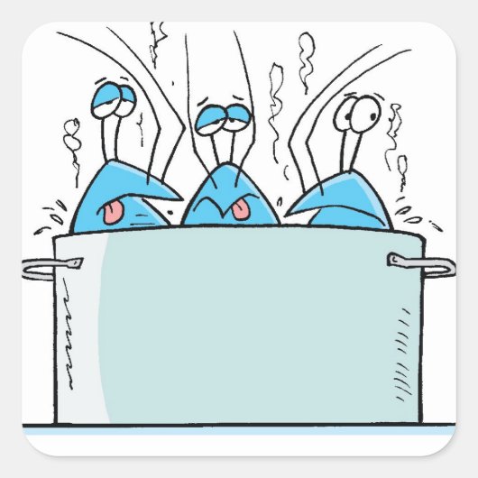 ボブザザザクズ スクエアシール (正面)