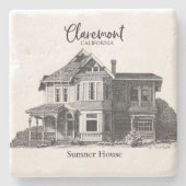 ボブスミスクレアモントコレクション – ストーンコースター (正面)