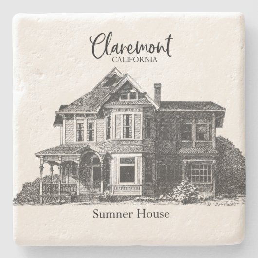 ボブスミスクレアモントコレクション – ストーンコースター (正面)