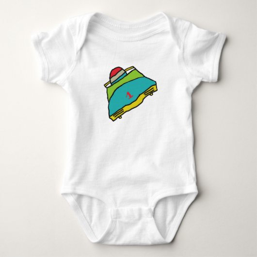 ボブスレー ベビーボディスーツ (正面)