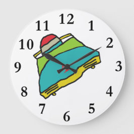 ボブスレー ラージ壁時計