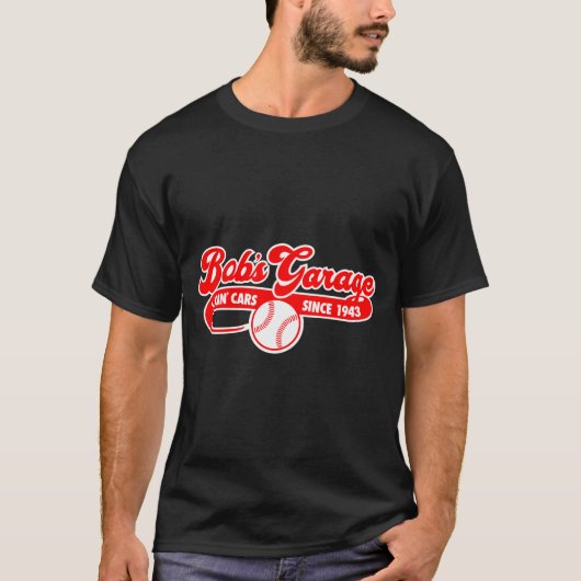 ボブズガレージ野球チームTシャツ Tシャツ (正面)