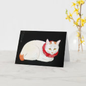 ボブテ日本のル猫・松亭 カード (黄色い花)