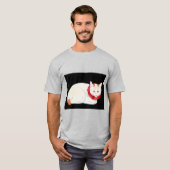ボブテ日本のル猫・高橋笑亭 Tシャツ (正面フル)