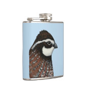 ボブホワイトウズラ頭 フラスク (右)