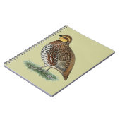 ボブホワイトウワールヘン ノートブック (左側)