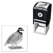 ボブホワイトクワールルースター セルフインキングスタンプ (インサイチュ)