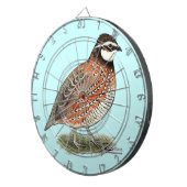 ボブホワイトクワールルースター ダーツボード (正面右)