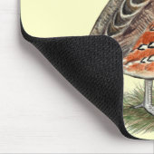 ボブホワイトクワールルースター マウスパッド (コーナー)