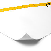 ボブホワイトブルーのスロートウズイルサンダー_コーブ ポスター (角)