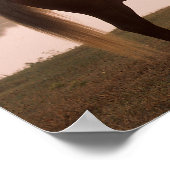 ボブラングリシュロッキーマウンテンホースバックライトスタンド ポスター (角)