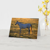 ボブラングリシュ |アラブ人スタンディングバックライト カード (黄色い花)