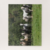 ボブラングリシュ |ウェールズのポニーの群れ ジグソーパズル (縦)