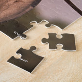 ボブラングリシュ |グレーアラブスタリオンヘッドショット4 ジグソーパズル (側面)