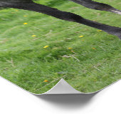 ボブラングリシュ |グレーウェルシュポニー立ち ポスター (角)