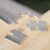 ボブラングリシュ |グレー・アラブ・スタリオン・ヘッドショット ジグソーパズル (側面)