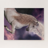 ボブラングリシュ |グレー・ユニコーンの飼育 ジグソーパズル (横)