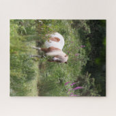 ボブラングリシュ |シェトランドポニー花立ち ジグソーパズル (横)