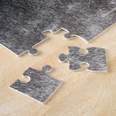 ボブラングリシュ |ダップルグレー・アンダルシアンのヘッドショット ジグソーパズル (側面)