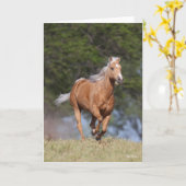 ボブラングリシュ |パロミノクォーターホランニングース カード (黄色い花)