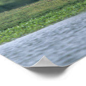 ボブラングリシュ |パロミノ・テネシー・ウォーカーアンドドッグ ポスター (角)