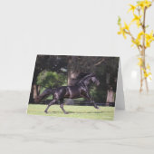 ボブラングリシュ |ブラックルシターノランニングズ カード (黄色い花)