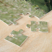 ボブラングリシュ |ブラック・モーガン・ホース・トロッティング ジグソーパズル (側面)