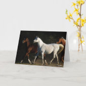 ボブラングリシュ |ヘルド・アラブ・マーレス歩く カード (黄色い花)