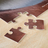 ボブラングリシュ |ベイアラブ子馬ヘッドショット ジグソーパズル (側面)