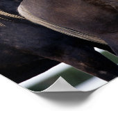 ボブラングリシュ ロッキー山馬二頭立ち ポスター (角)